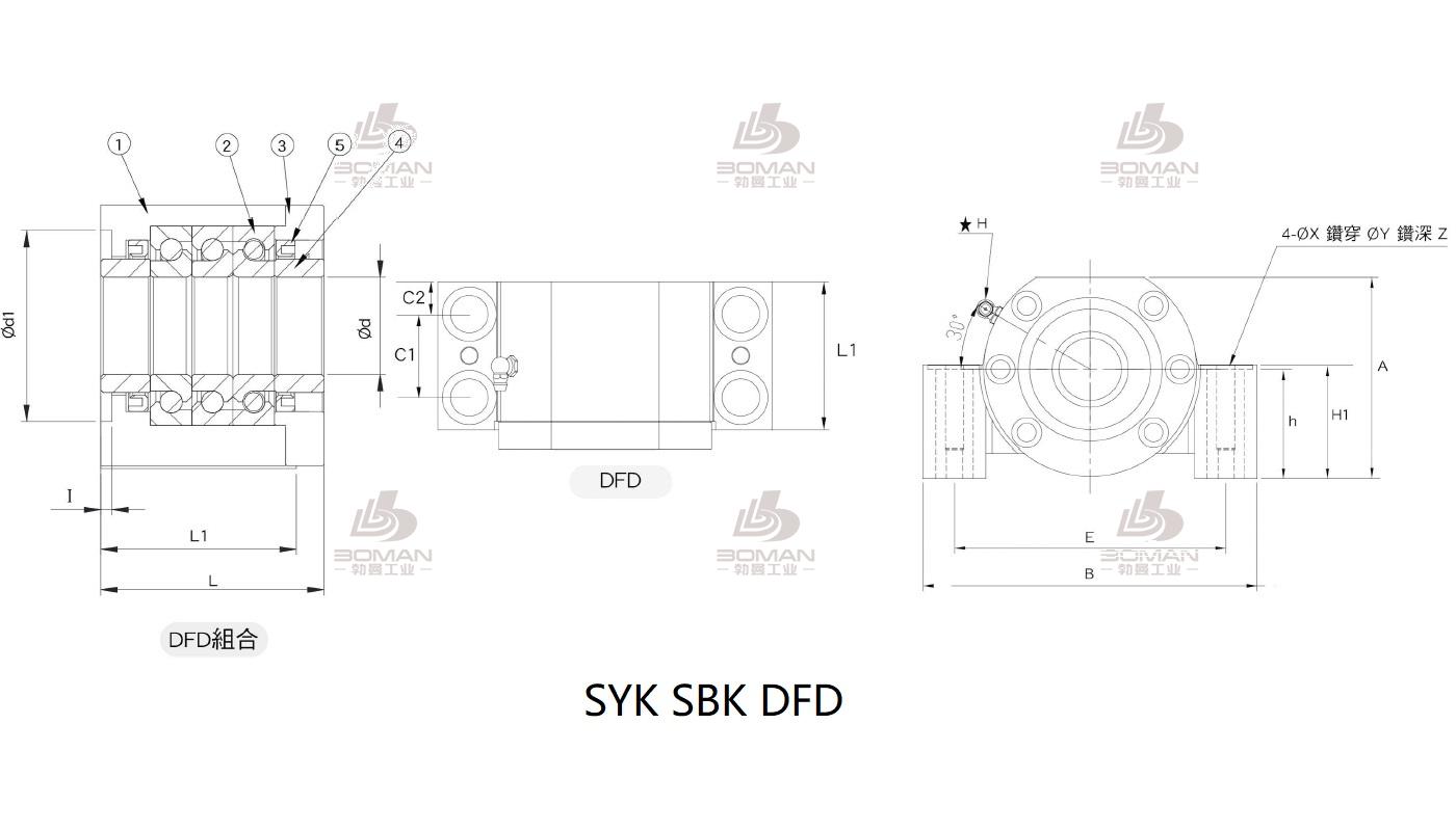 SYK MBCS25-Y SYK支撑座电机座