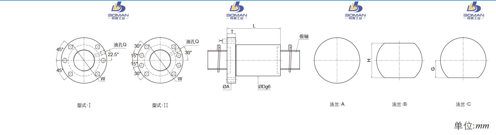 PMI FSDW2510F-5.0P 精密pmi絲杠批發(fā)